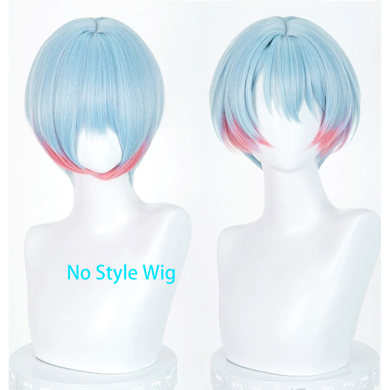 Anime Cosplay Blue Hair - [Stijlvolle pruik] Minetsuki Ritsu Cosplaypruik, anime,
