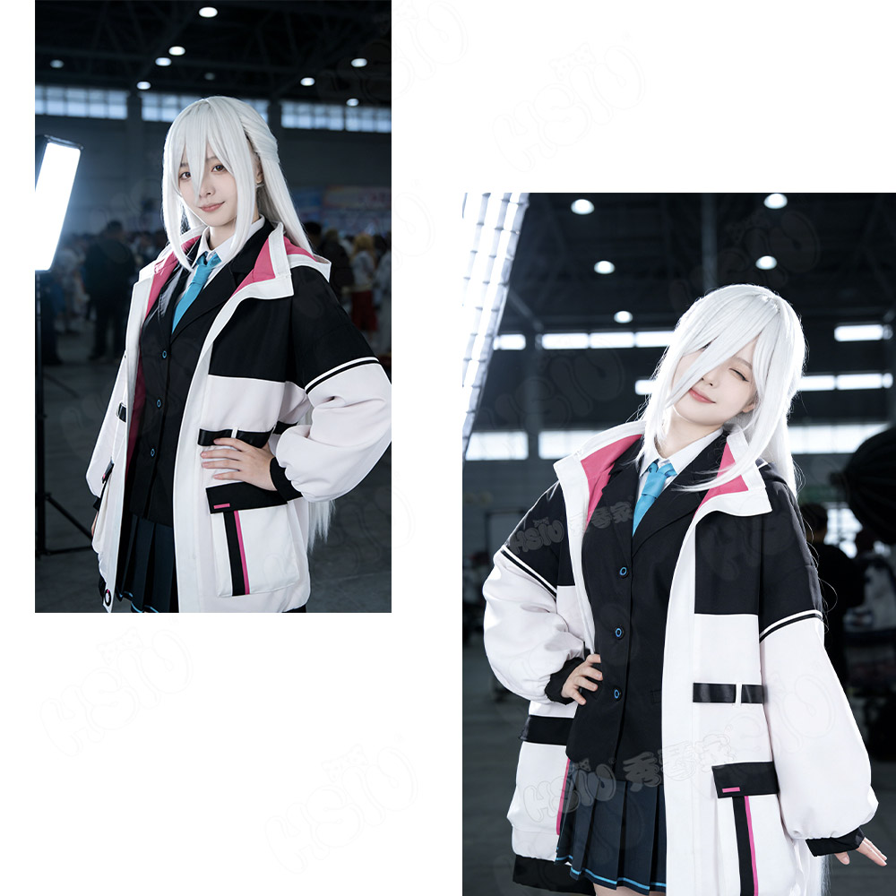 Anime Cosplay Blue Hair - Blue Archive Kei Cosplay Kostuum Pruik