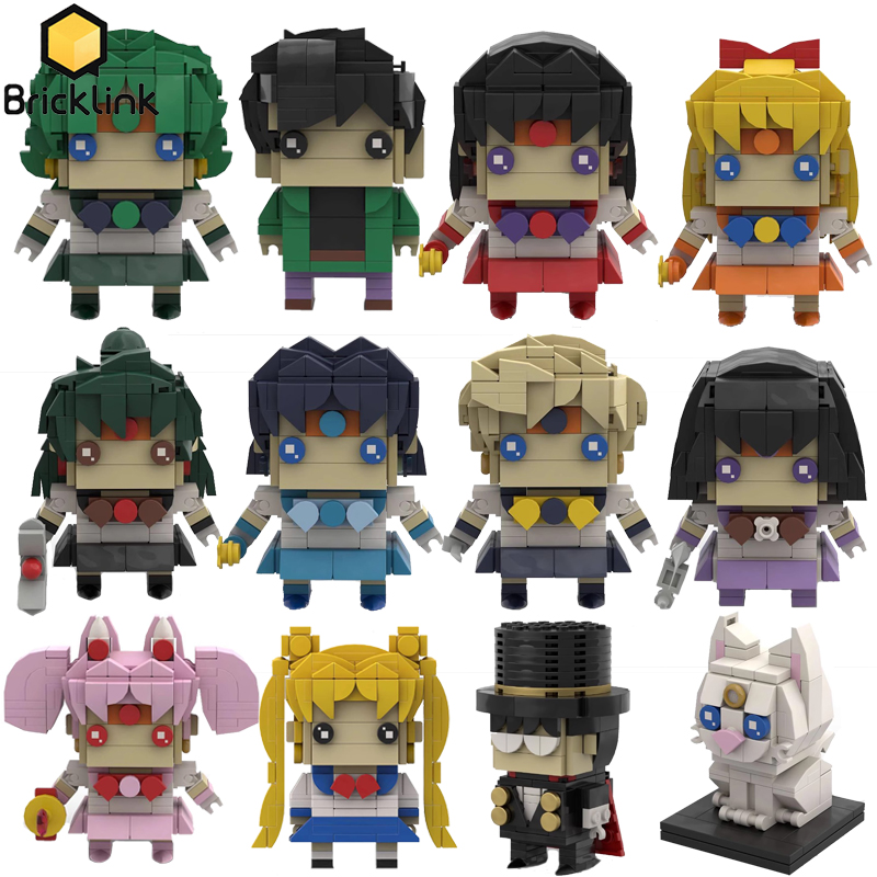 Bricklink Vrienden Mooie Solda - Anime Cosplay Idea recensie en prijs