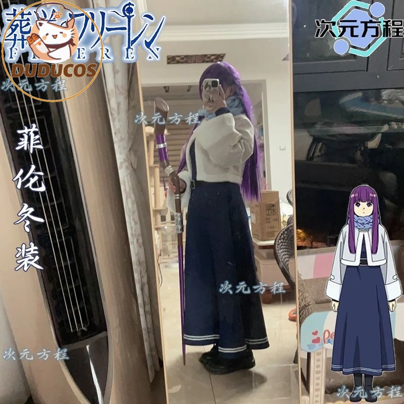 OP VOORRAAD Fern Cosplay Kostu - Anime Cosplay Jumpsuit recensie en prijs