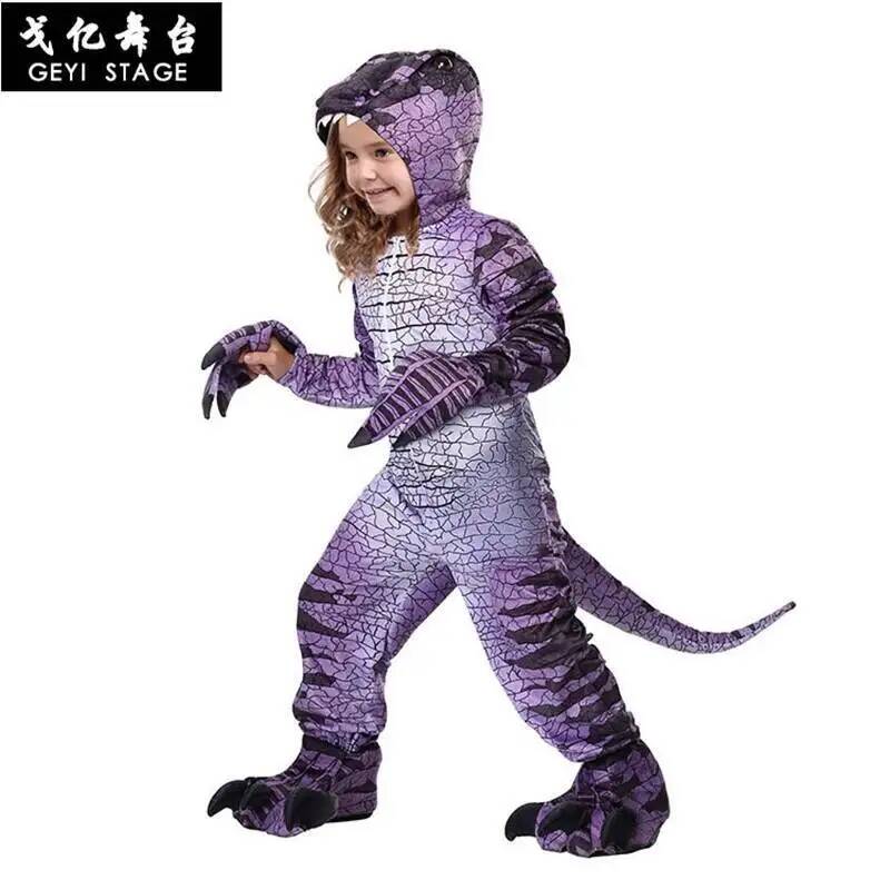 Raptor Halloween nieuwe Paarse - Anime Cosplay Jumpsuit recensie en prijs
