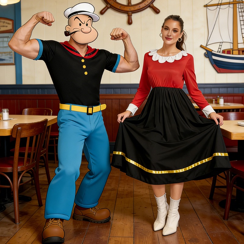 Nieuw Carnaval Cosplay Kostuum - Anime Cosplay Couple recensie en prijs